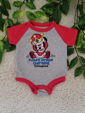 Baby Boy Mickey Mouse Onesie (3-6 Months)
